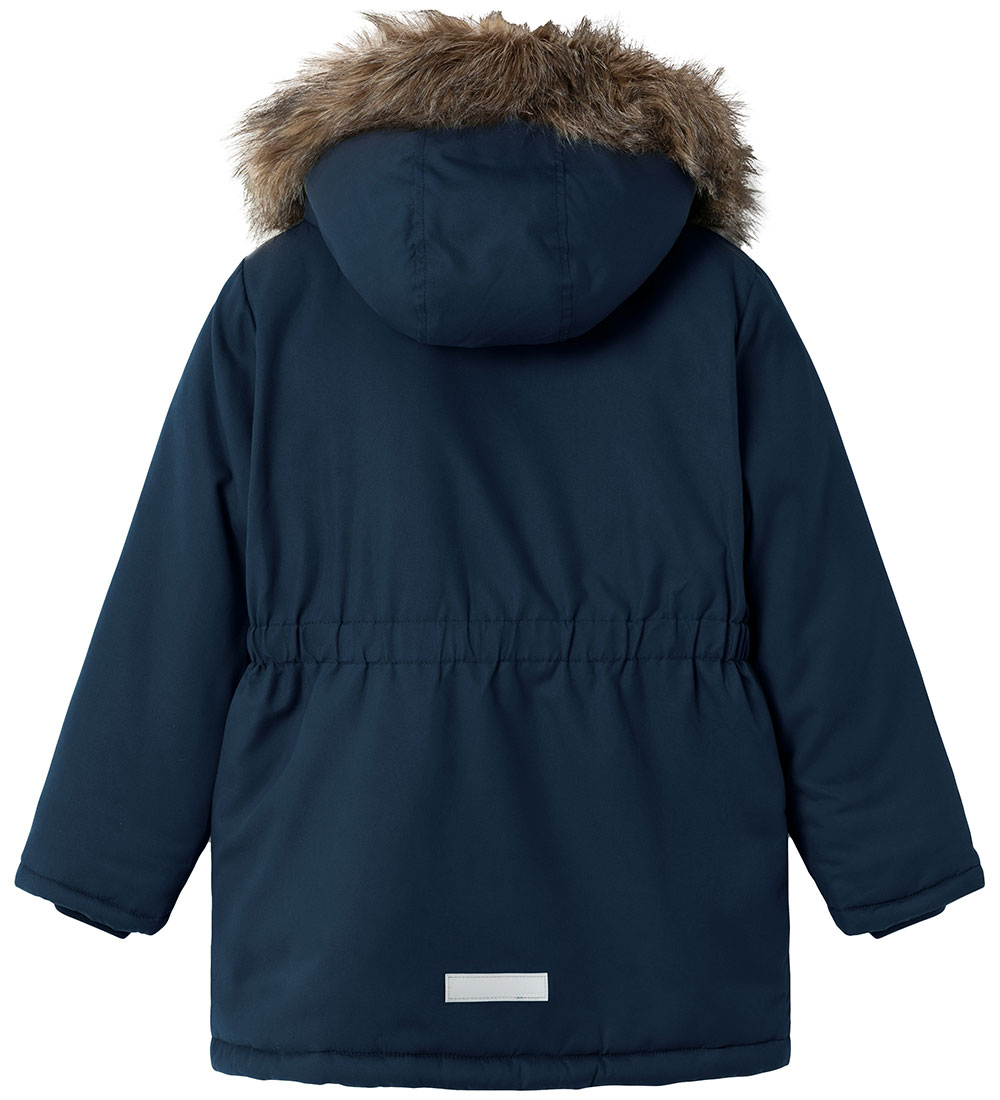 Name It Vinterjakke - NkfMaster05 Parka - Dark Sapphire
