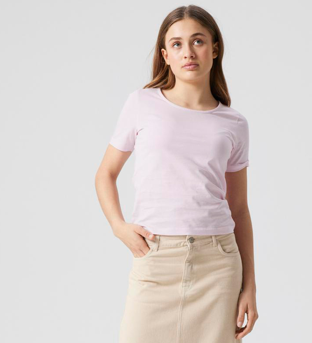 LMTD T-Shirt - NlfNove - Pink Tulle