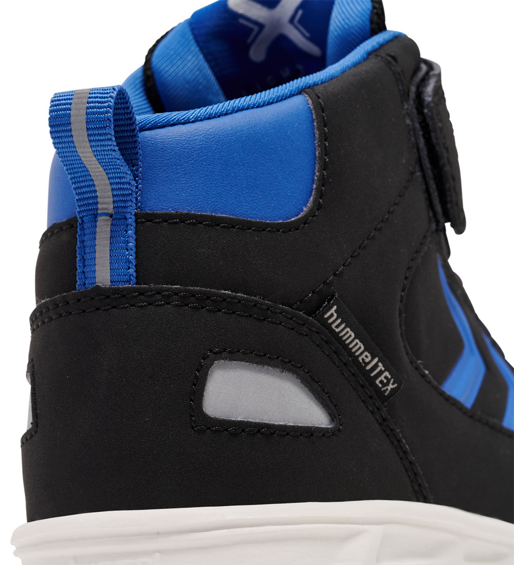 Hummel Vinterstøvler - X-Light 2.0 Mid Tex Jr - Sort/Blå