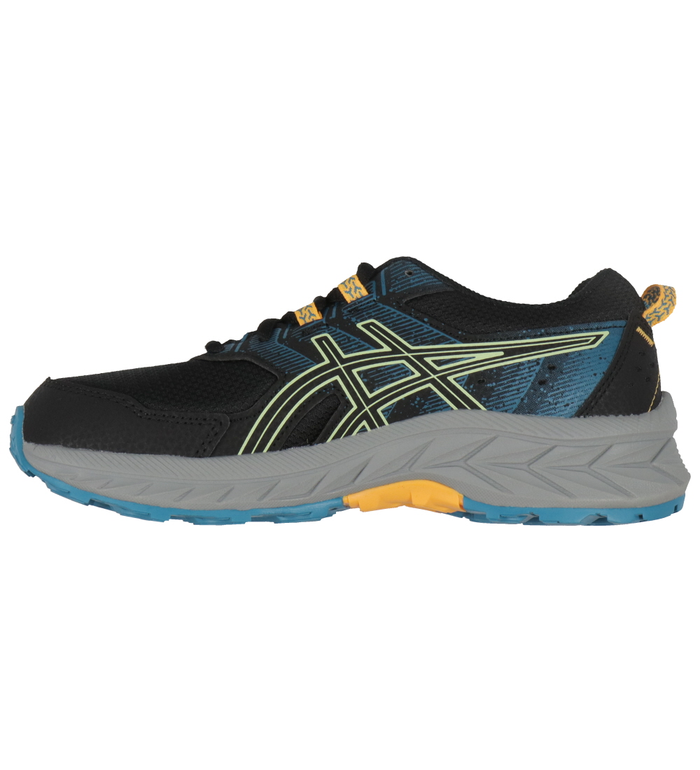 Asics sko - Pre Venture 9 GS - Sort/Cool Matcha