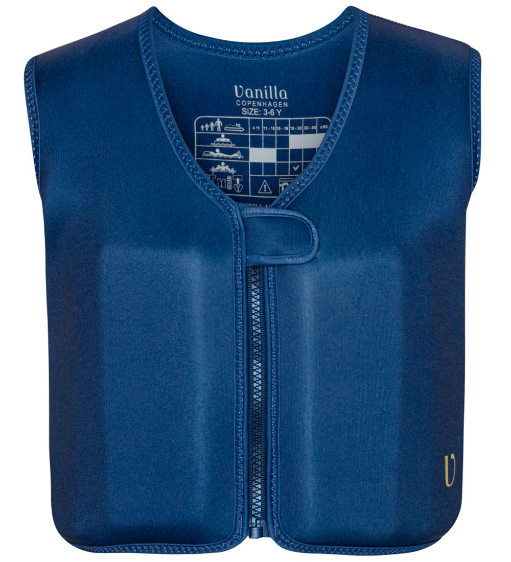 Vanilla Copenhagen Svømmevest - Neo - Royal Blue Crown