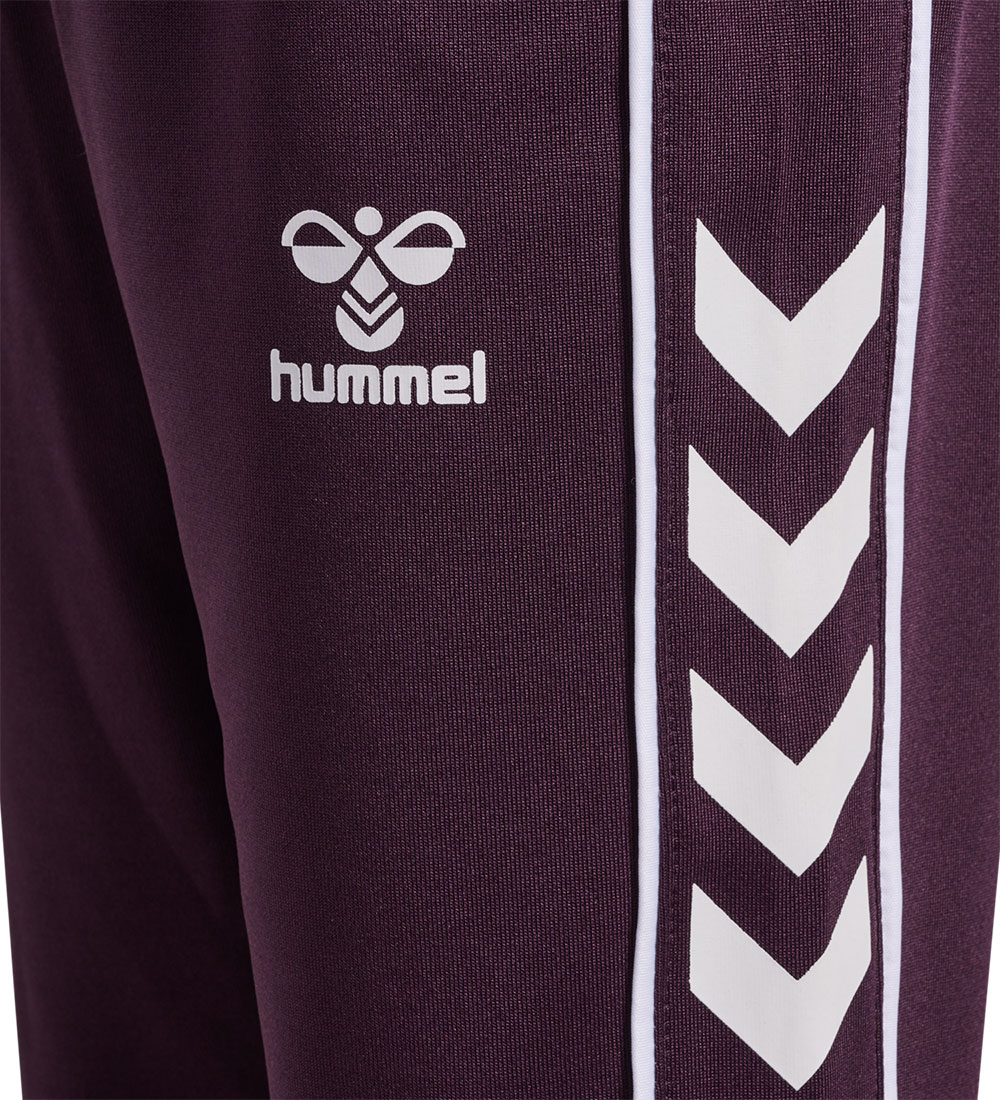Hummel Træningssæt - HmlTrack - Plum Perfect