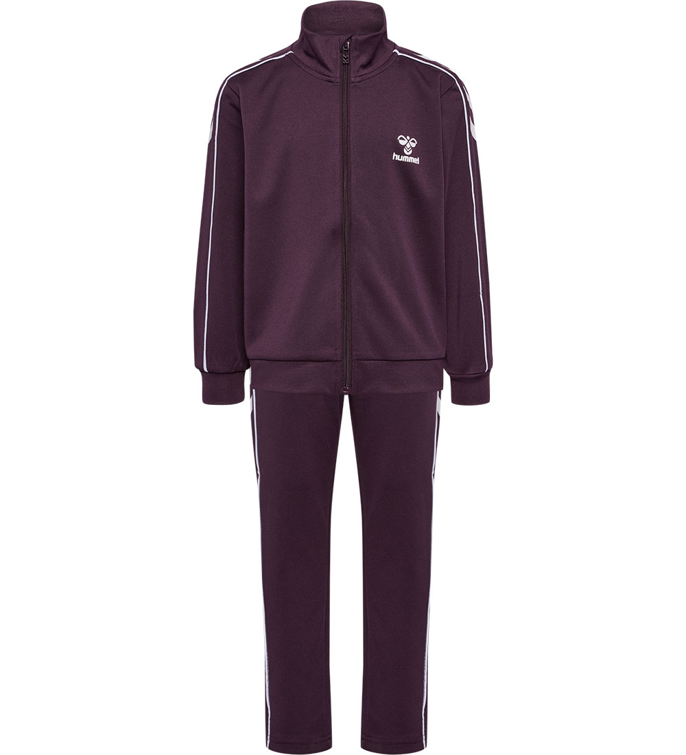 Hummel Træningssæt - HmlTrack - Plum Perfect