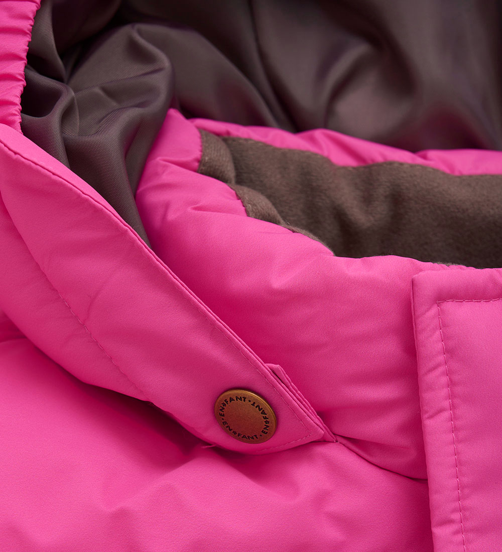 En Fant Dynejakke - Quilt - Carmine Rose
