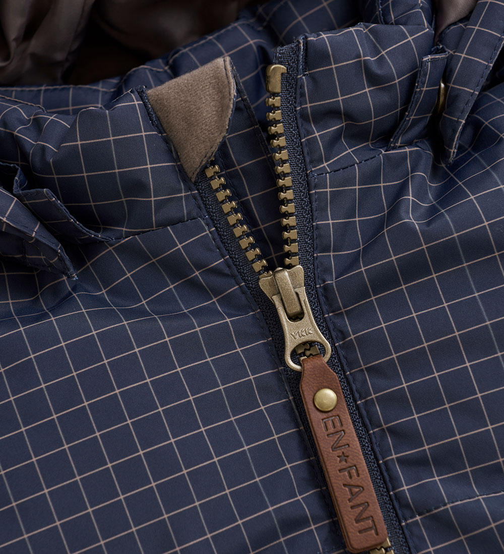 En Fant Dynejakke - Quilt - Parisian Night m. Tern