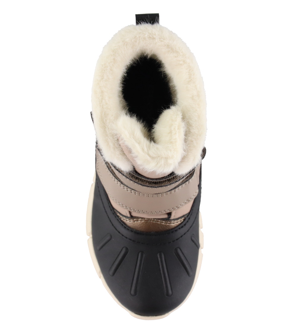 Geox Vinterstøvler - Tex - Flexyper - Sort/Beige