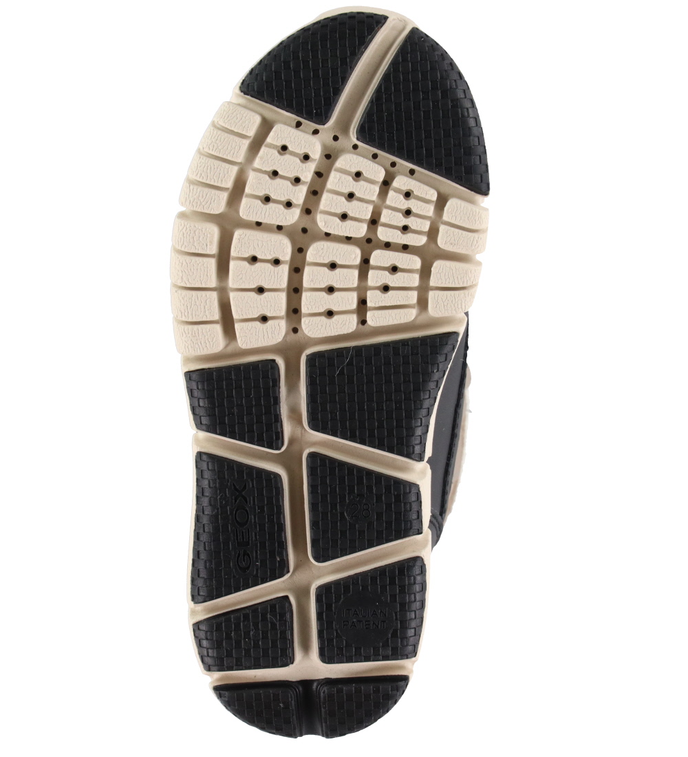 Geox Vinterstøvler - Tex - Flexyper - Sort/Beige
