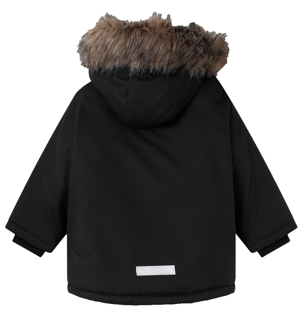Name It Vinterjakke - NmmMaster05 Parka - Sort
