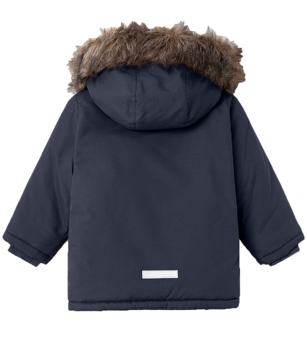 Name It Vinterjakke - NmmMaster05 Parka - Dark Sapphire