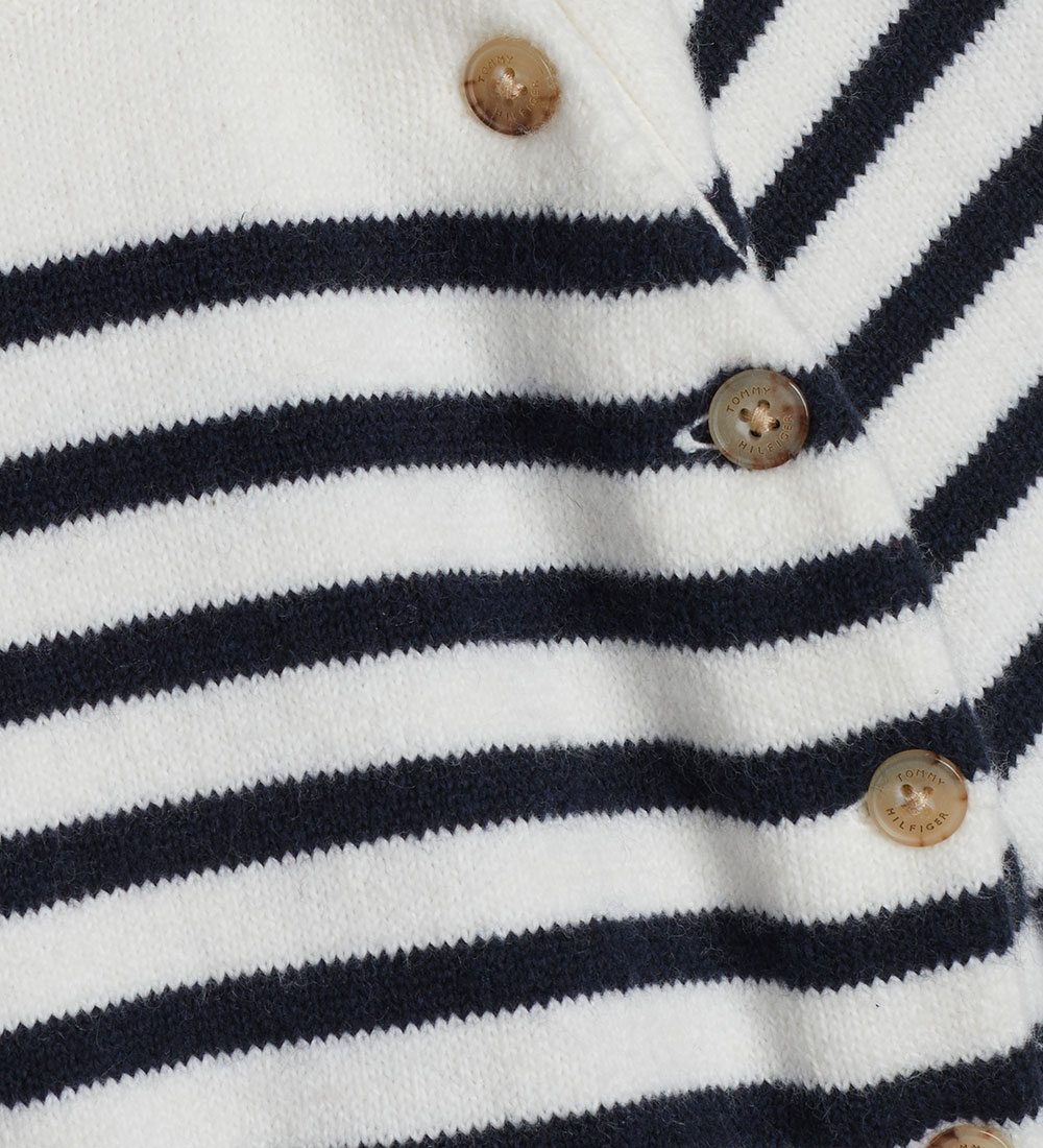 Tommy Hilfiger Sæt - Bluse/Bukser - Strik -  Desert Sky/Stripe