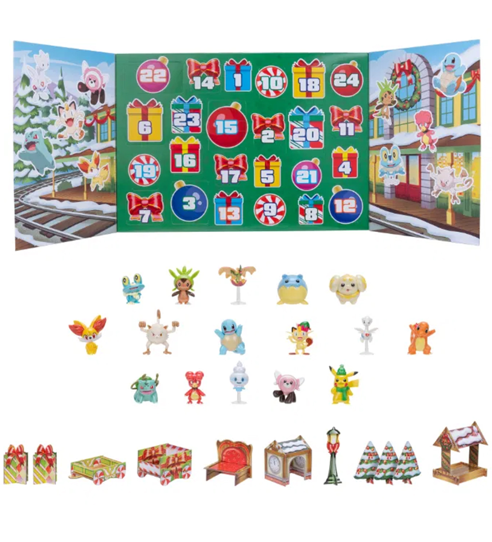 Pokémon Julekalender - Happy Holidays - 24 Låger