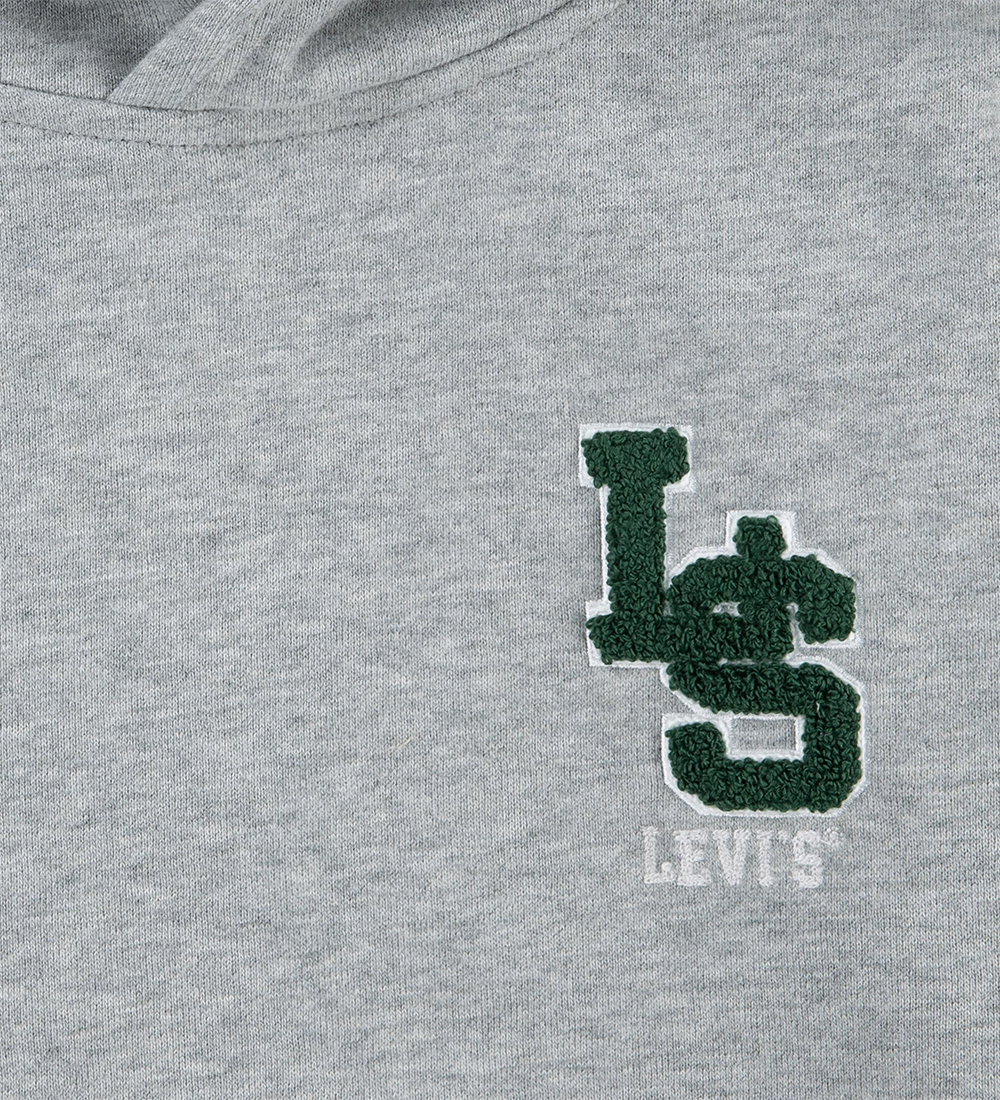Levis Hættetrøje - Grey Heather