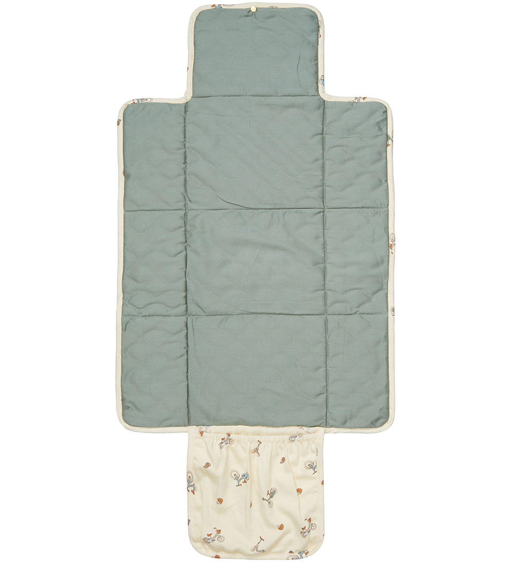 Cam Cam Pusleunderlag - Quilted - 70x44 cm - Bicycles