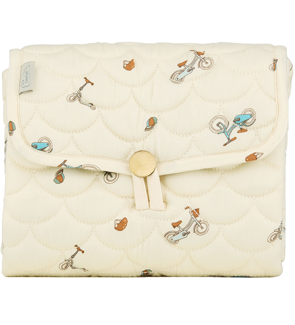 Cam Cam Pusleunderlag - Quilted - 70x44 cm - Bicycles