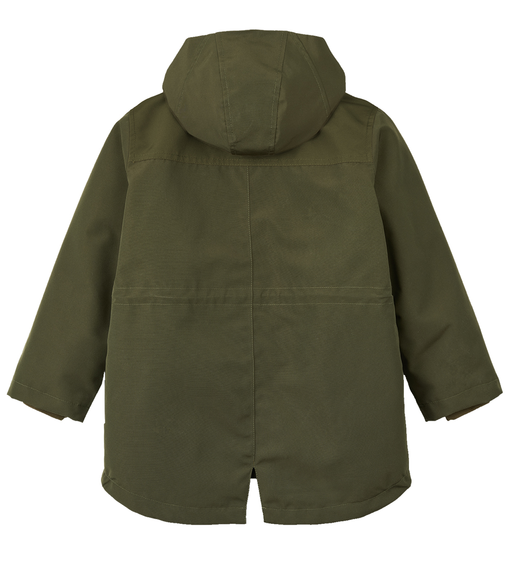 Liewood Overgangsjakke - Timber - Army Brown Mix