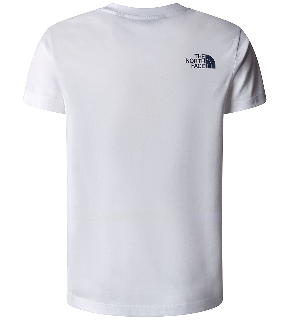 The North Face T-shirt - Topographic - Hvid