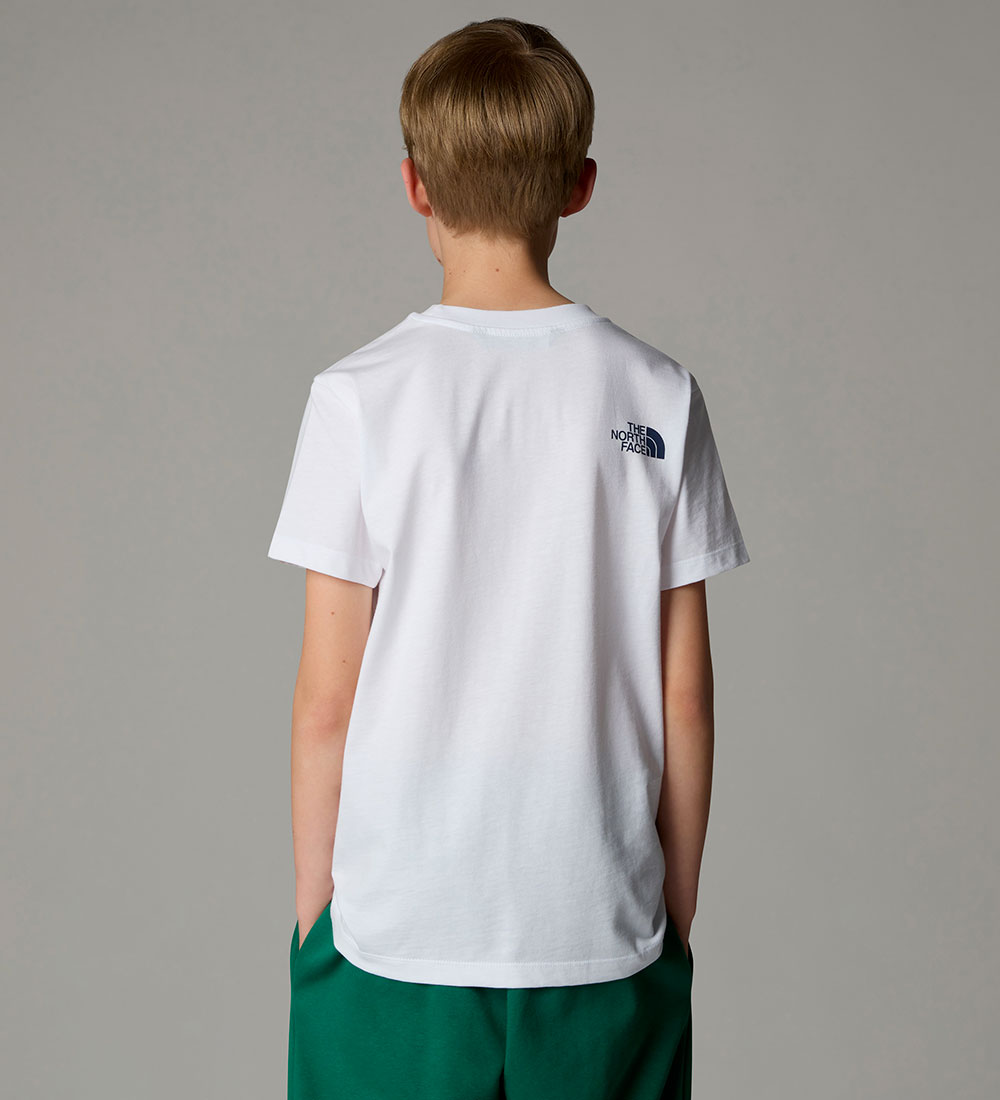 The North Face T-shirt - Topographic - Hvid