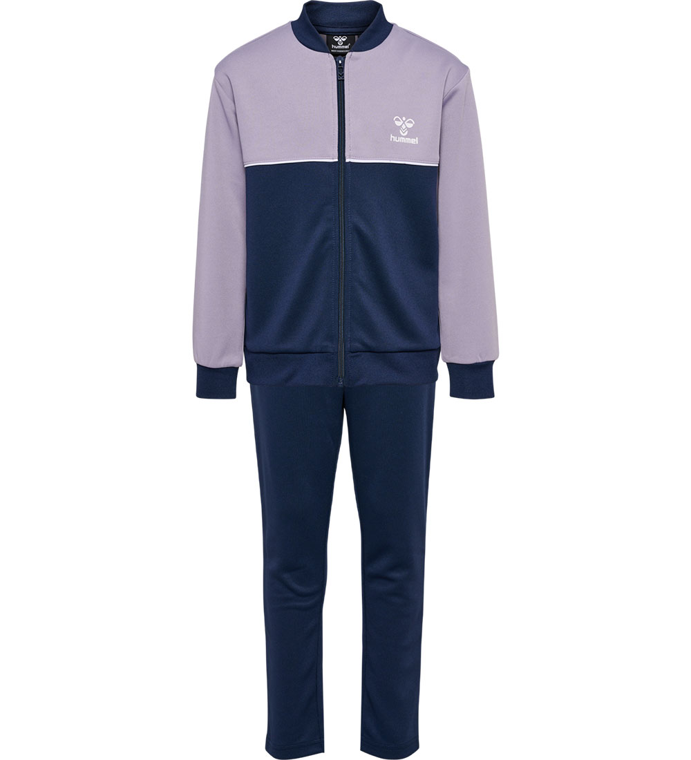 Hummel Træningssæt - hmlDallas - Lavender Gray