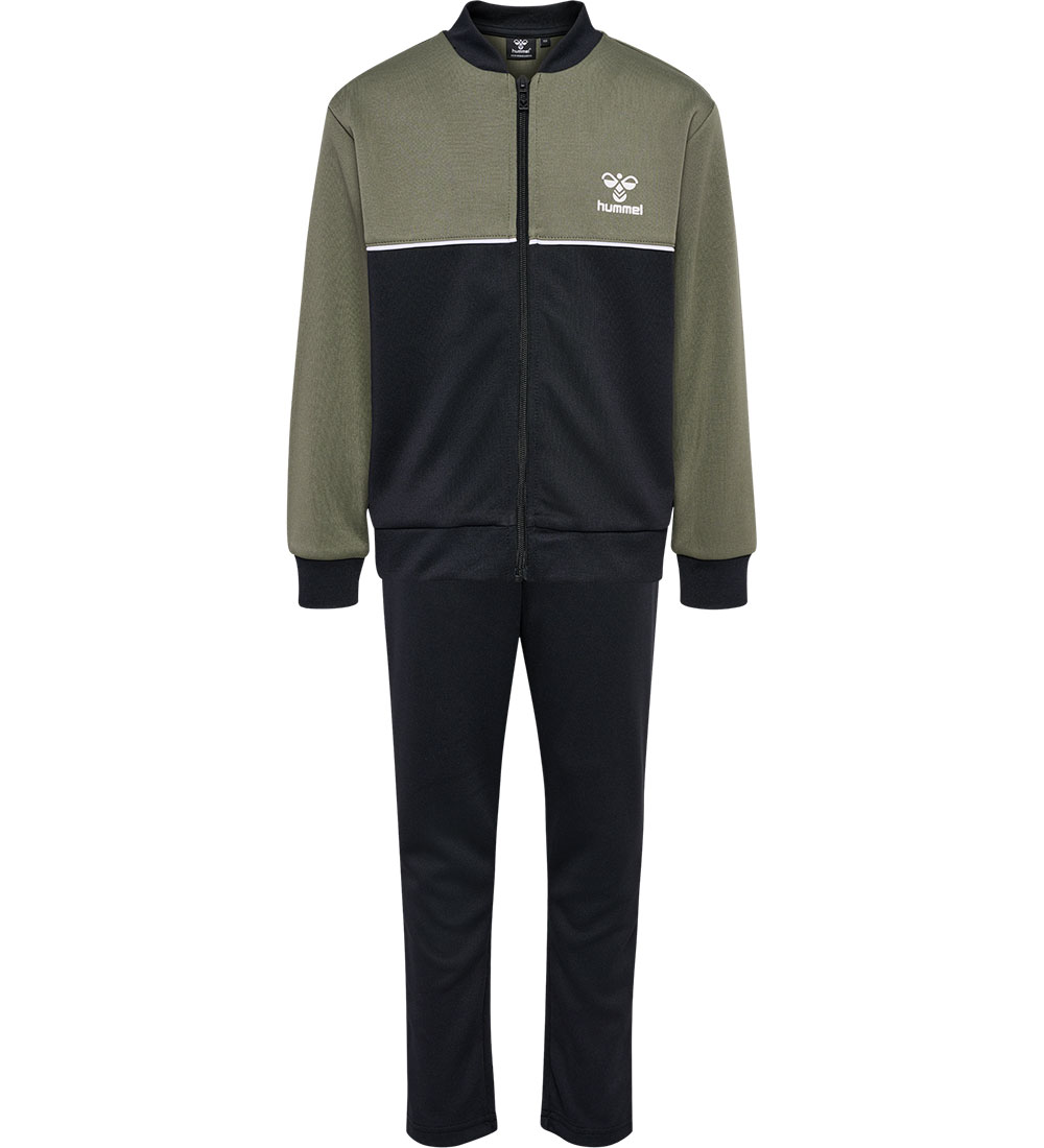 Hummel Træningssæt - hmlDallas - Dusty Olive