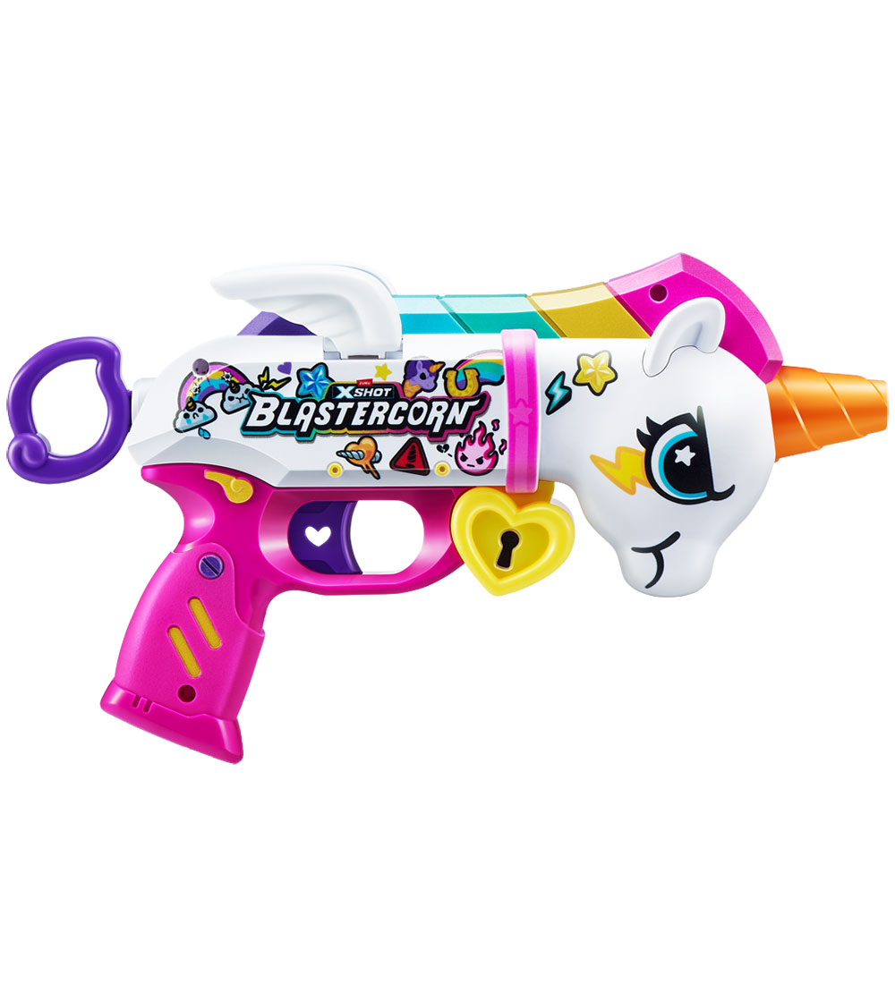 X-SHOT Skumgevær - Blastercorn Unicorn Heartbreaker