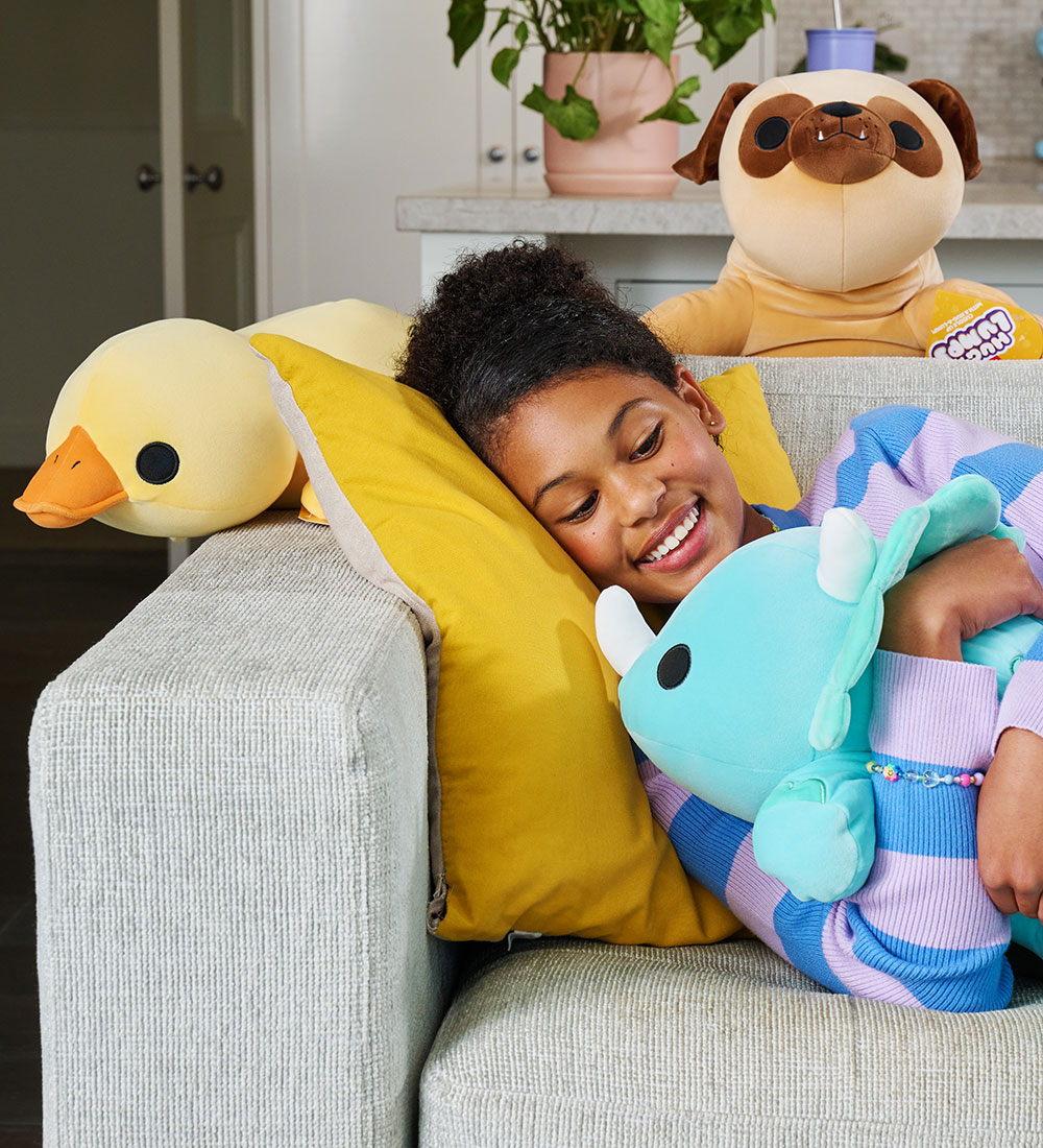 Hug A Lumps Bamse m. Tyngde - 50 cm - And - Bailey