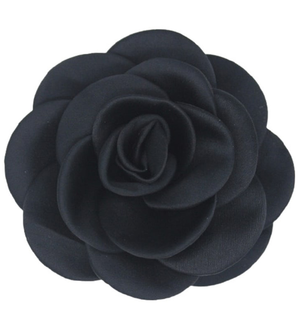 By Stær Hårklemme - Karla - 9 cm - Sort Satin