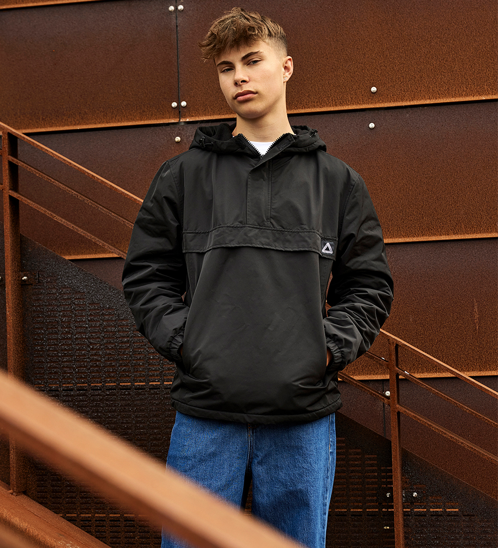 Hound Jakke - Windbreaker Pullover - Sort