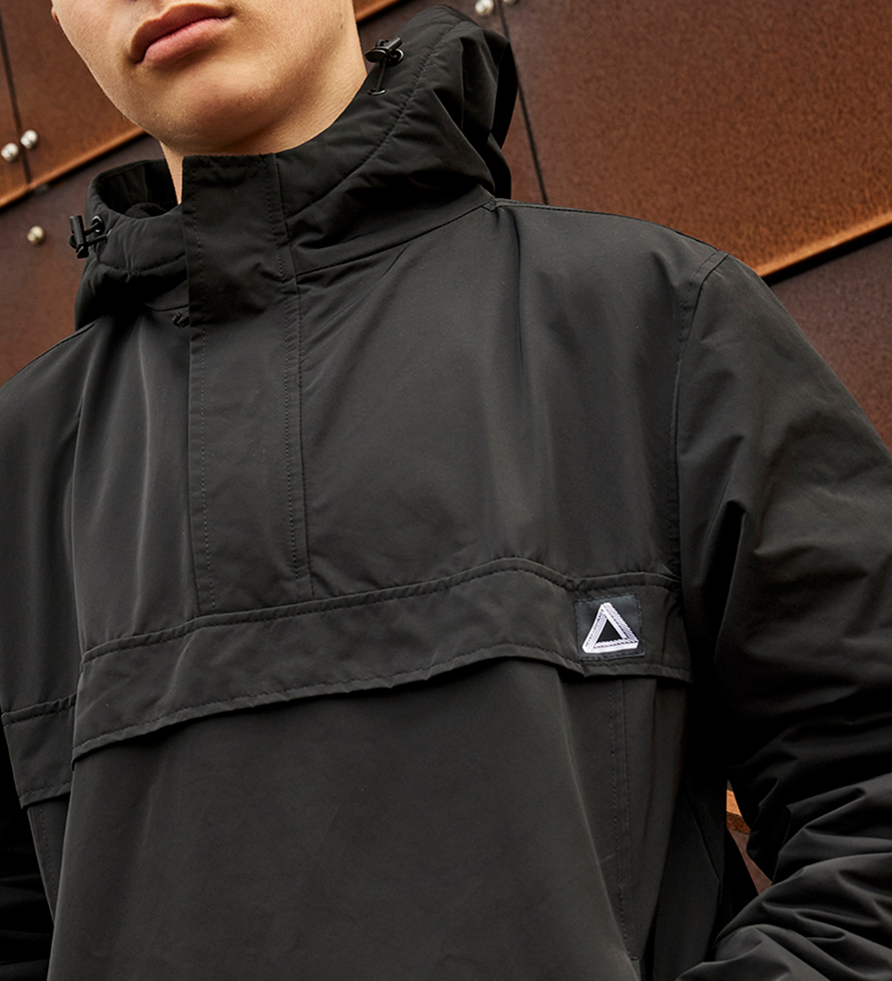 Hound Jakke - Windbreaker Pullover - Sort