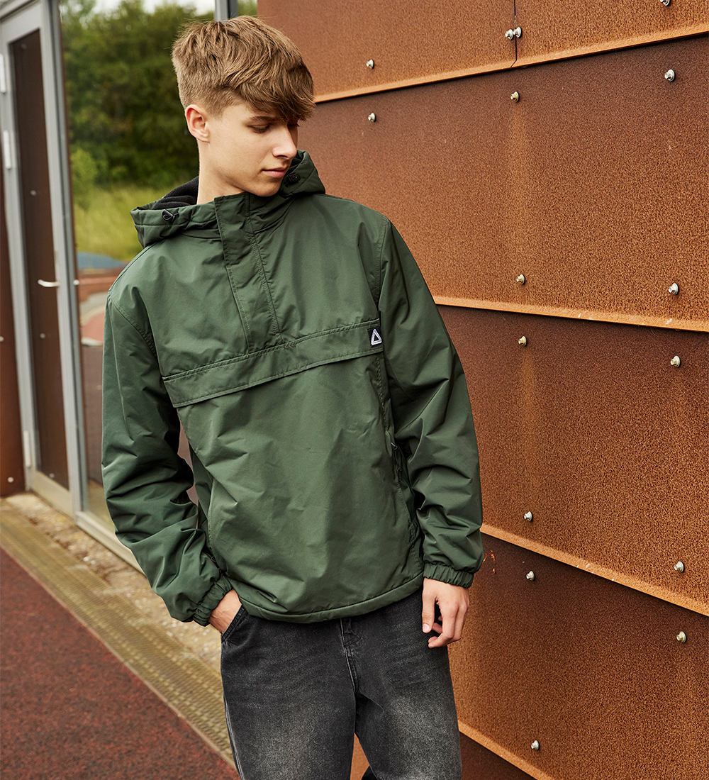 Hound Jakke - Windbreaker Pullover - Deep Green