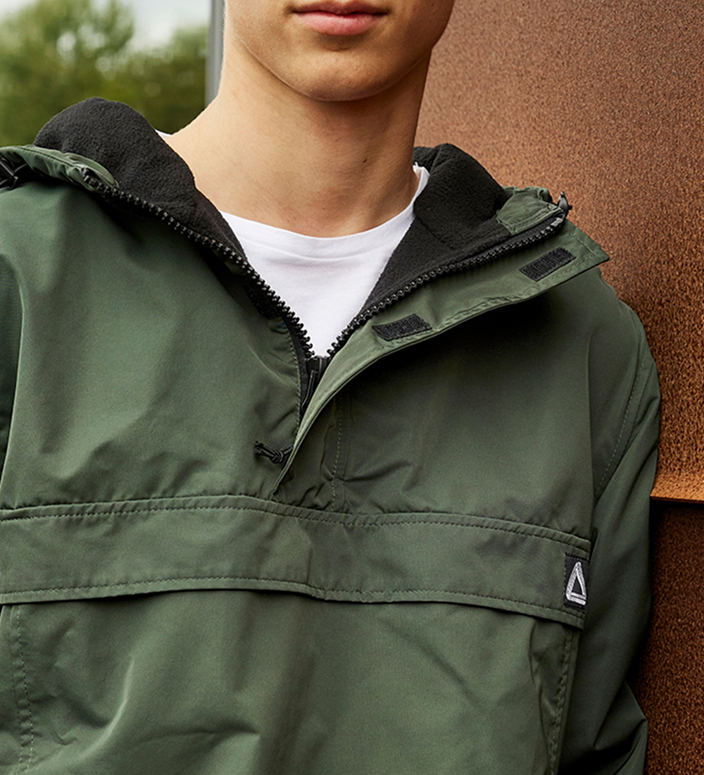 Hound Jakke - Windbreaker Pullover - Deep Green