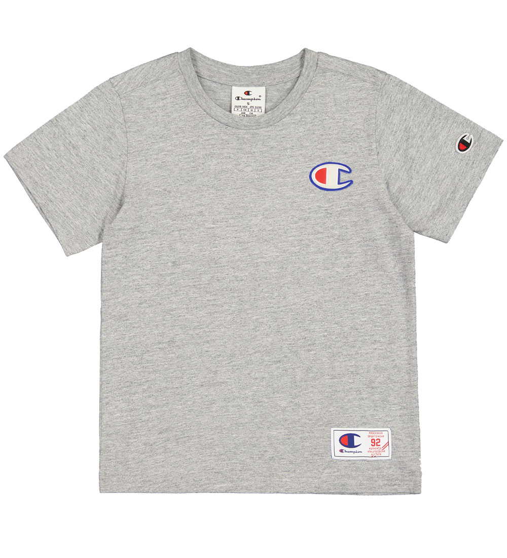Champion T-shirt - Crewneck - New Oxford Grey Melange