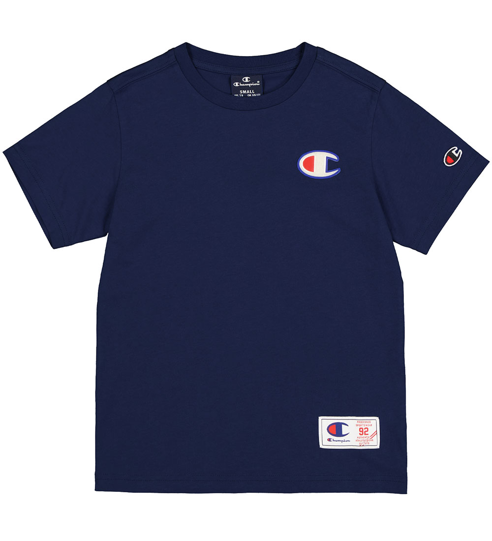 Champion T-shirt - Crewneck - Sky Captain