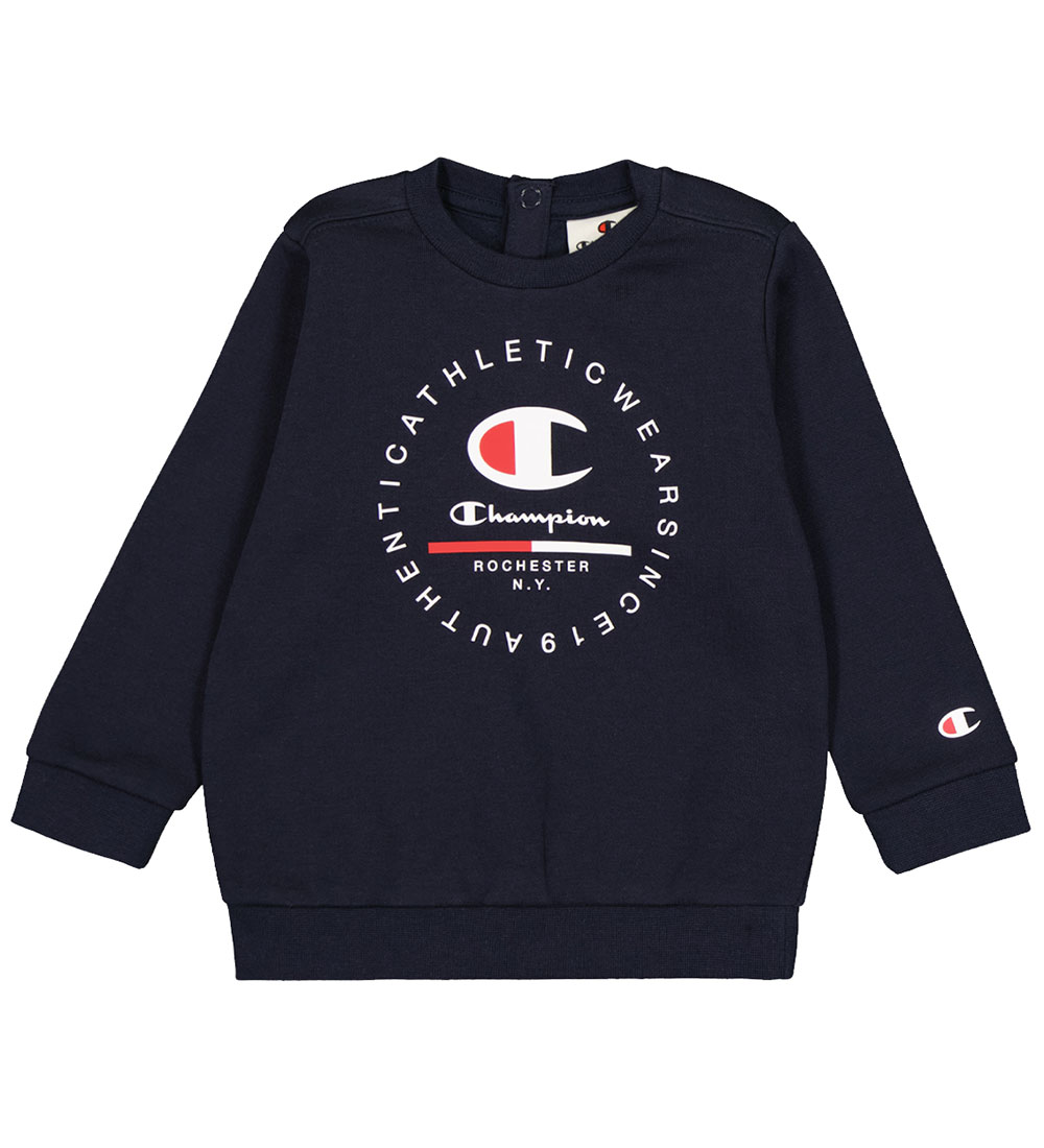 Champion Sweatsæt - Crewneck - Sky Captain