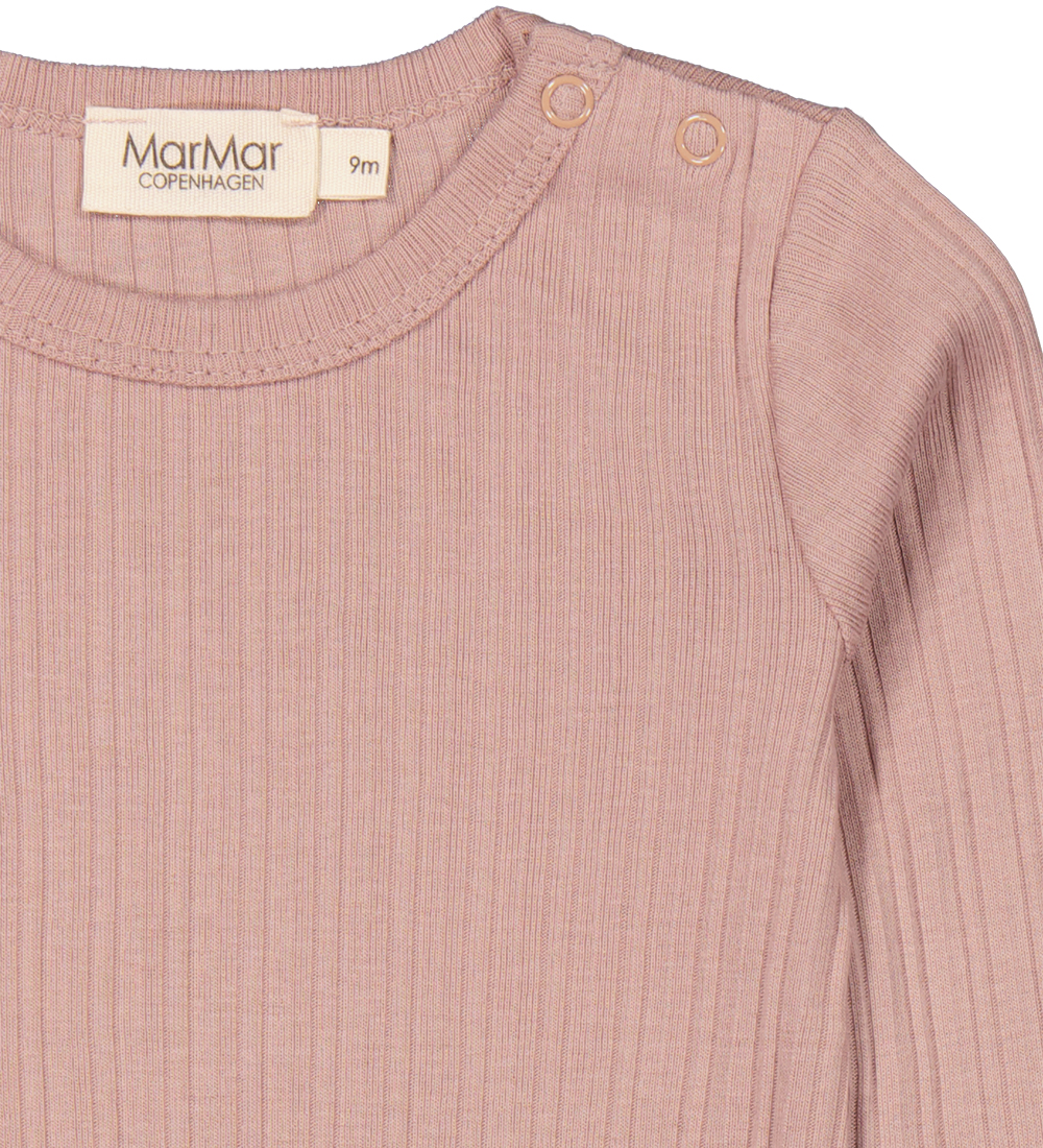 MarMar Body l/æ - Rib - Modal - Plain - Light Plum