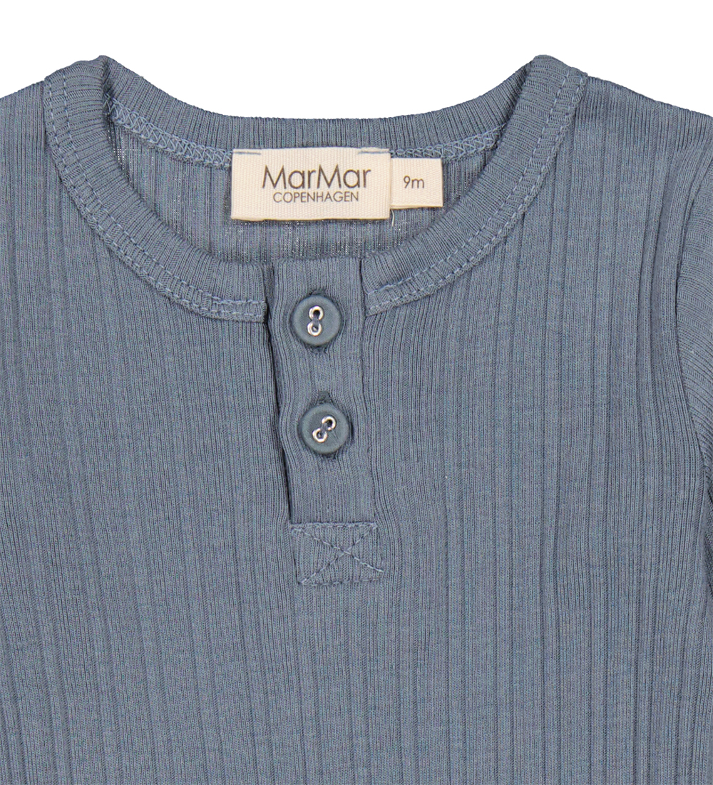 MarMar Body l/æ - Rib - Modal - Stormy Blue