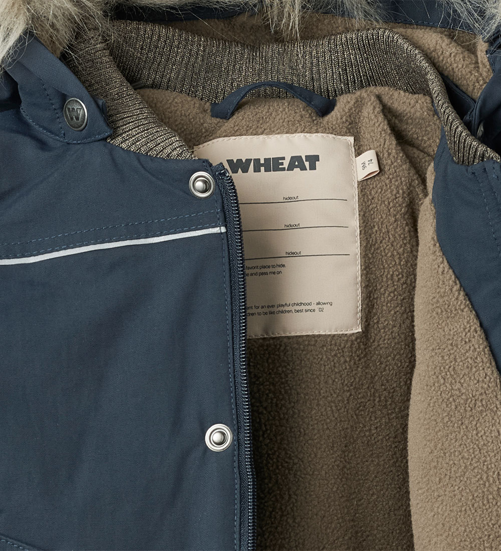 Wheat Vinterjakke - Kasper Tech - Dark Blue