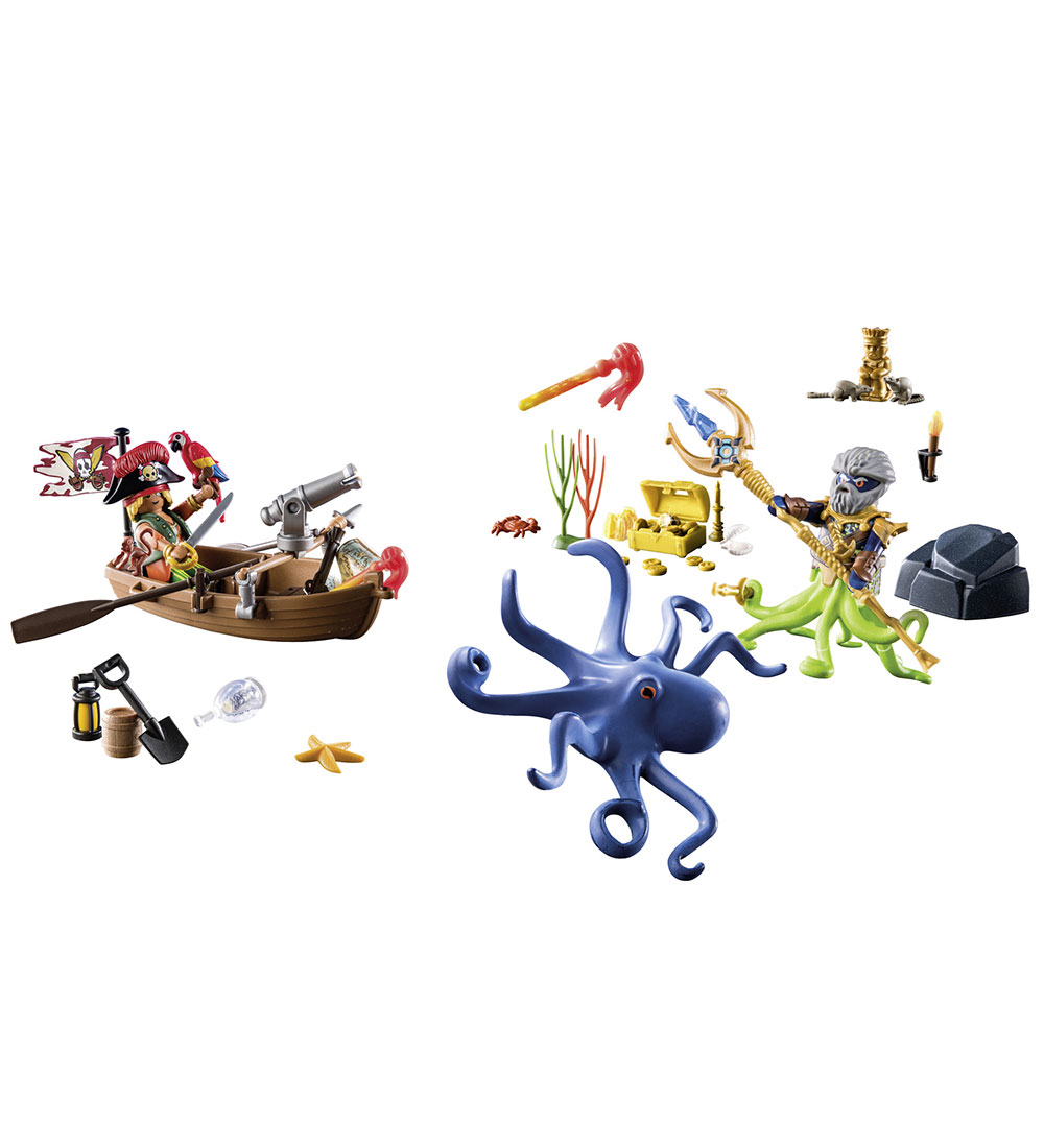 Playmobil Pirates - Julekalender - 24 Låger - 71636 - 98 Dele