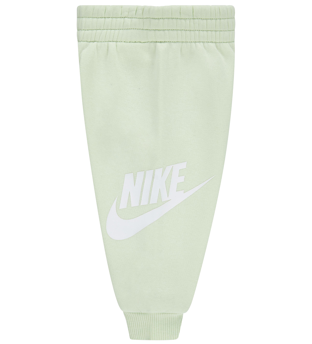 Nike Sweatsæt - Lime Ice
