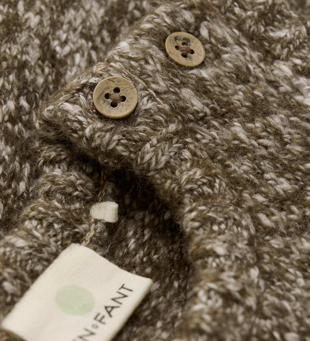 En Fant Vest - Strik - Pine Bark