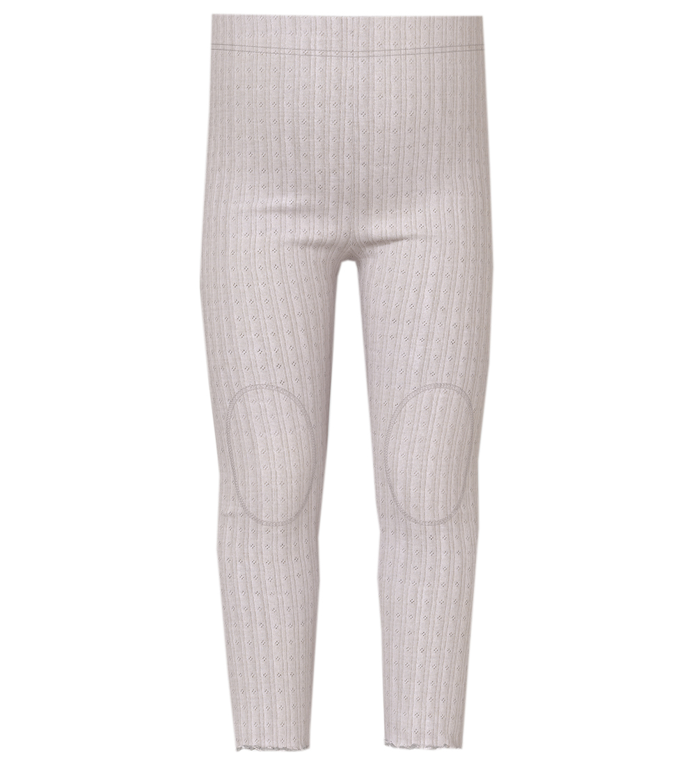 Name It Leggings - Uld - Rib - NmfWossa - Lilac Ash