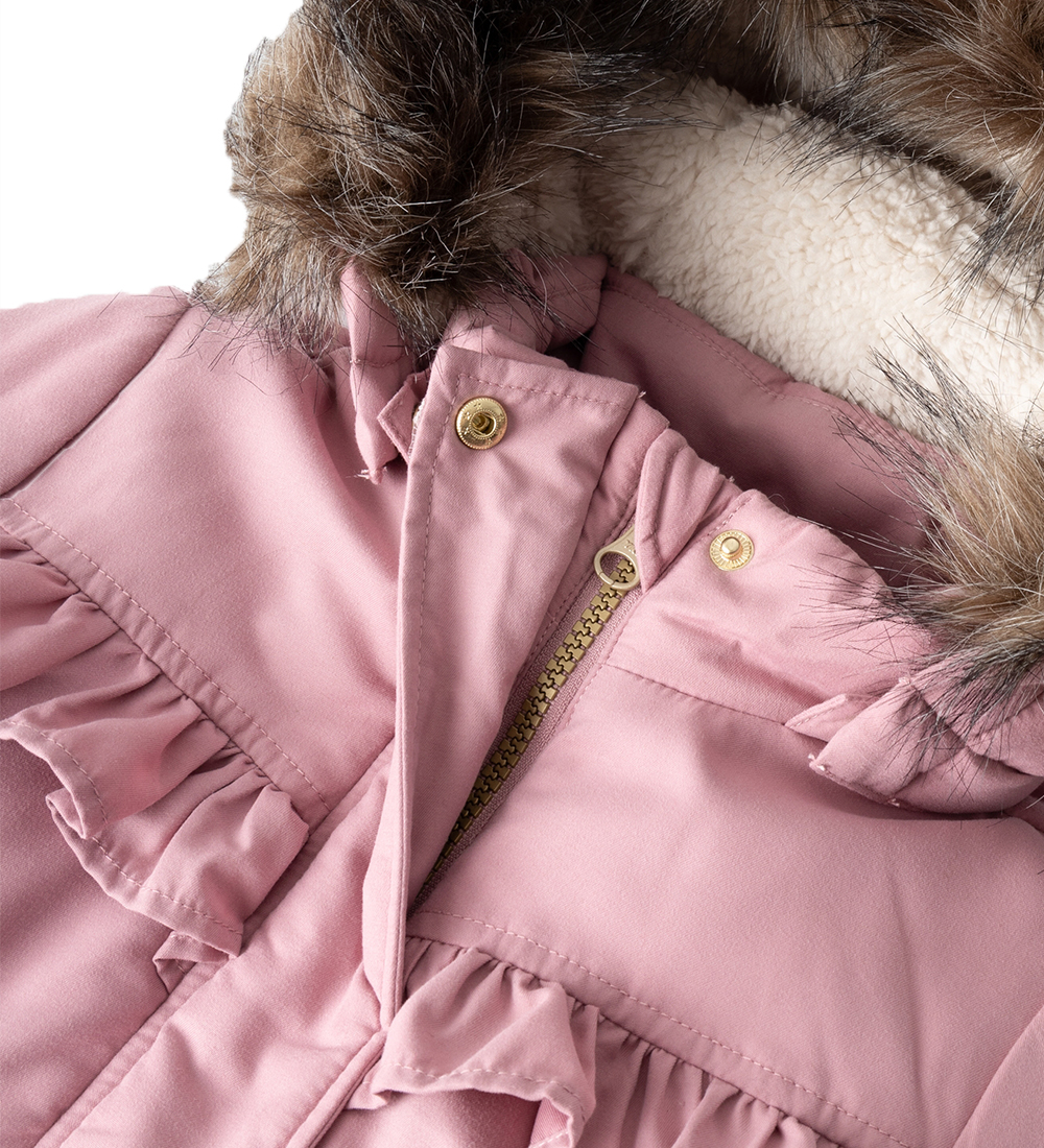Name It Vinterjakke - NmfMaster05 Parka - Lilas