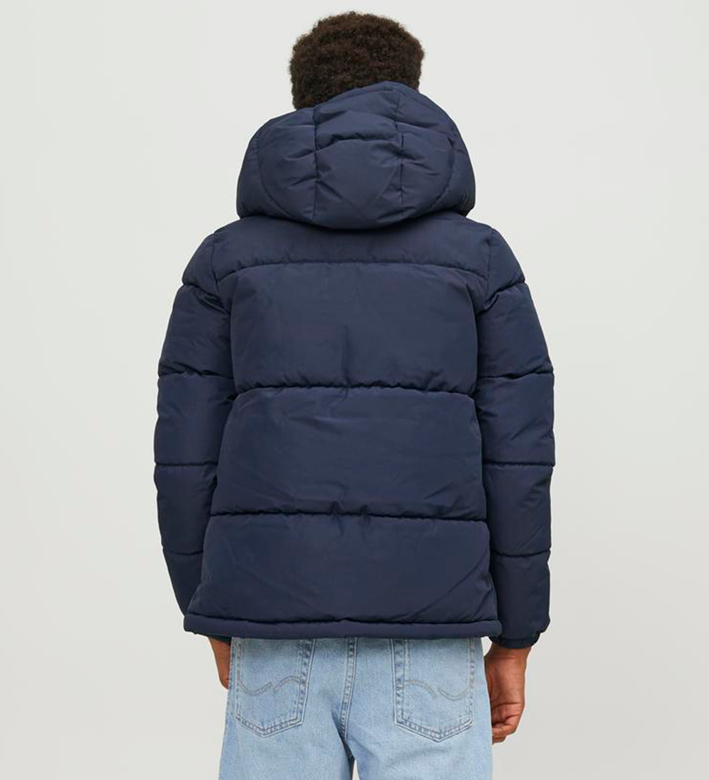 Jack & Jones Dynejakke - JCOSpeed - Navy Blazer/Tone In Tone