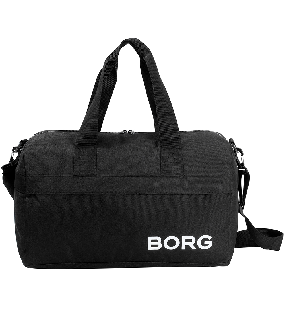 Björn Borg Sportstaske - Borg Logo - Black Beauty