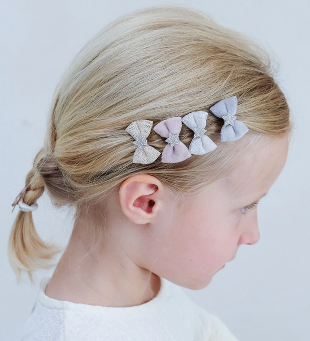 Mimi & Lula Hårclips - 8-pak - Mini Prima Ballerina Swanlake