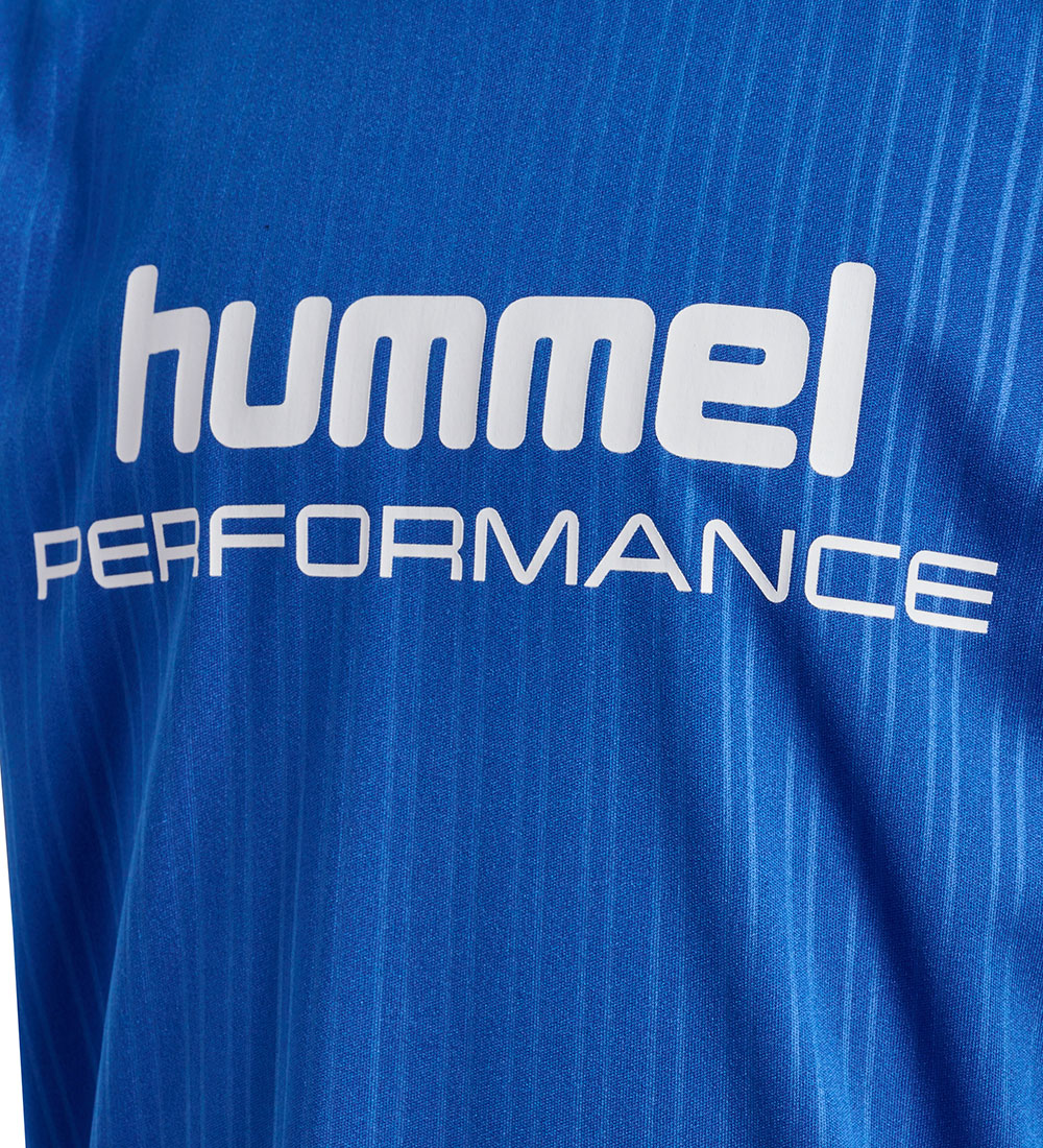 Hummel T-Shirt - hmlJR Fast Loose Jersey - Olympian Blue