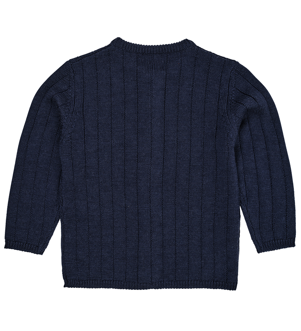 Copenhagen Colors Cardigan - Uld - Strik - Navy
