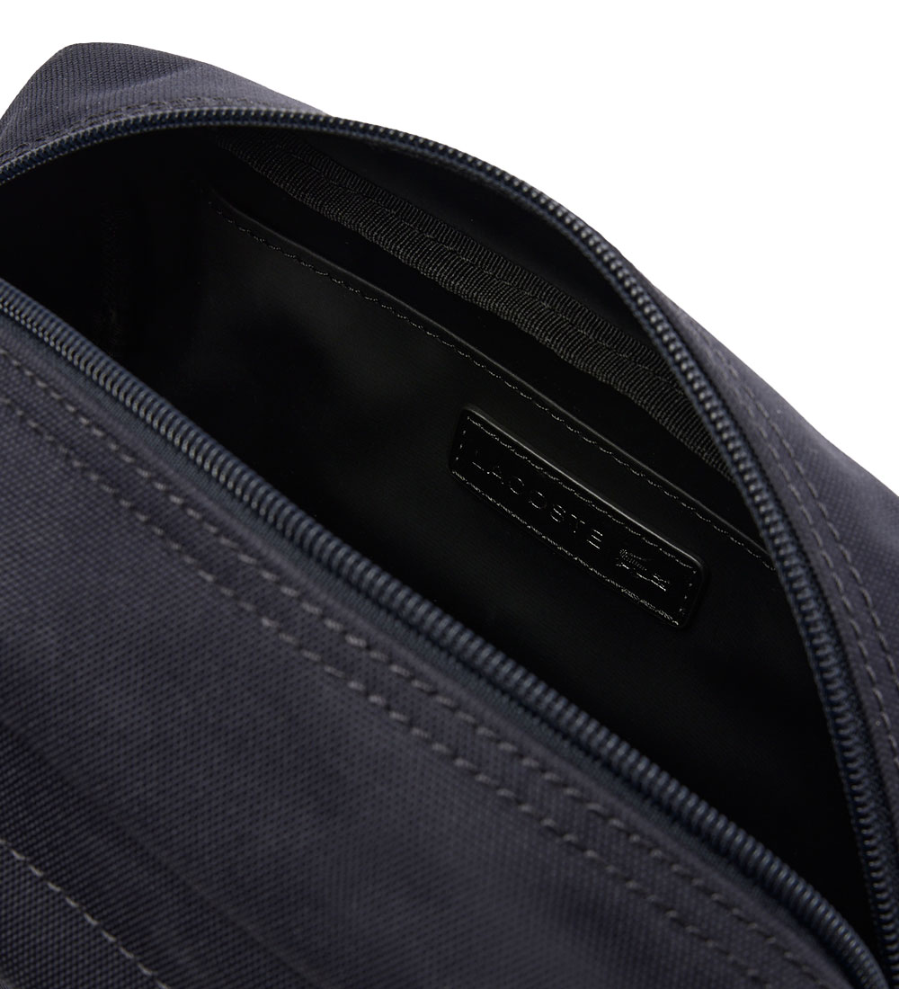 Lacoste Toilettaske - Marine/Blanc Adriatique