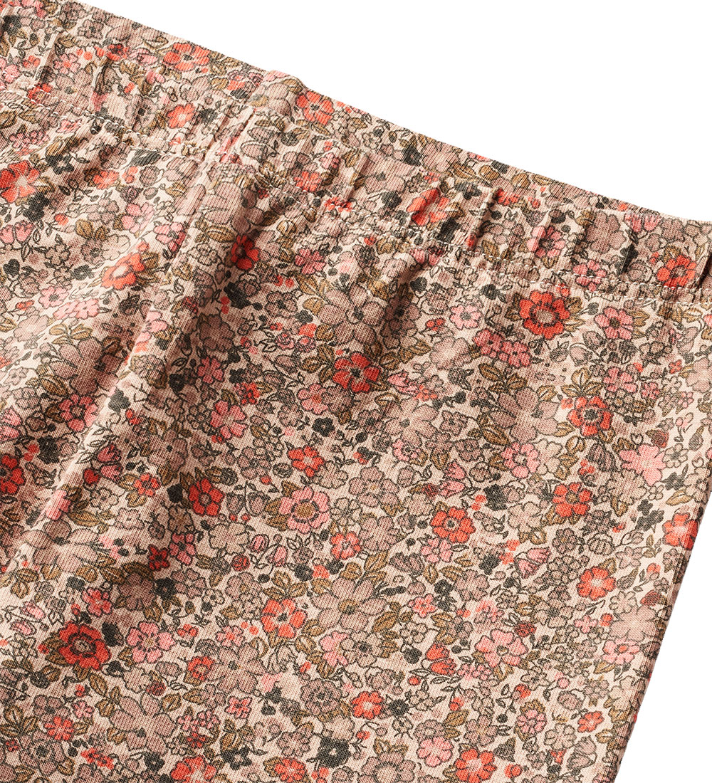 Wheat Leggings - Jules - Rose Flower Meadow