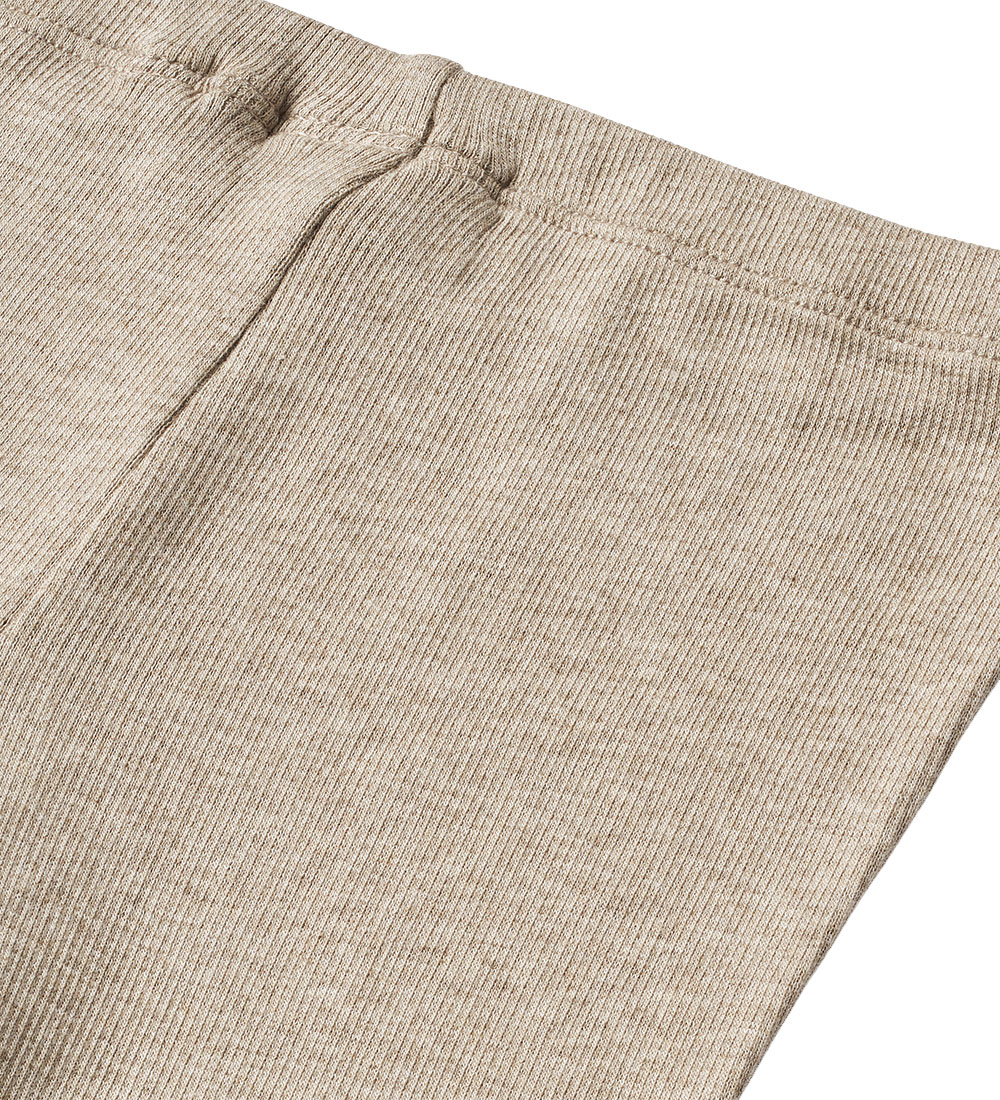 Wheat Leggings - Rib - Maddy - Gravel Melange