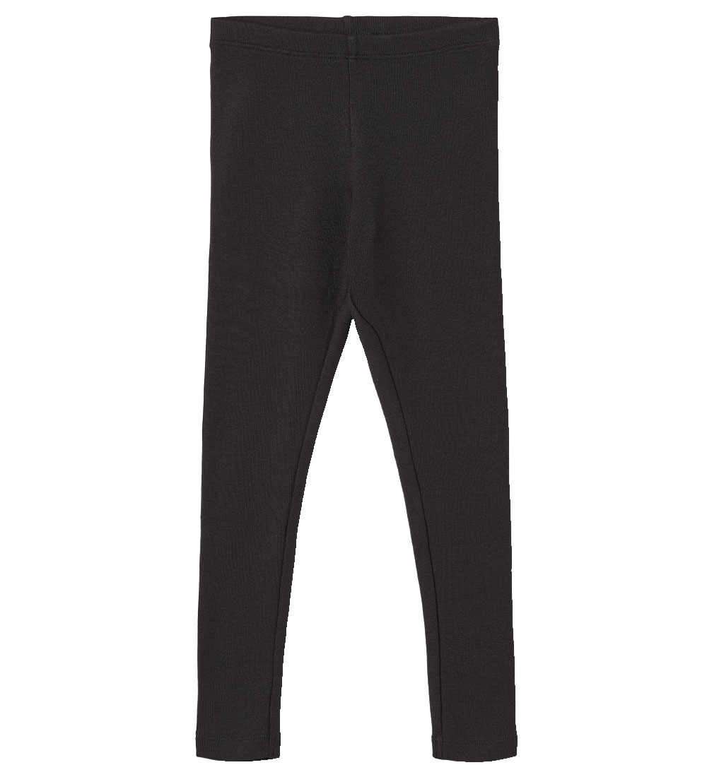 Wheat Leggings - Rib - Maddy - Sort